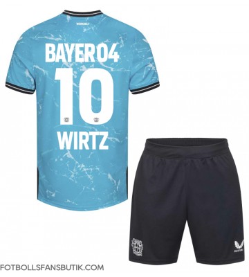 Bayer Leverkusen Florian Wirtz #10 Replika Tredje Tröja Barn 2023-24 Kortärmad (+ Korta byxor)